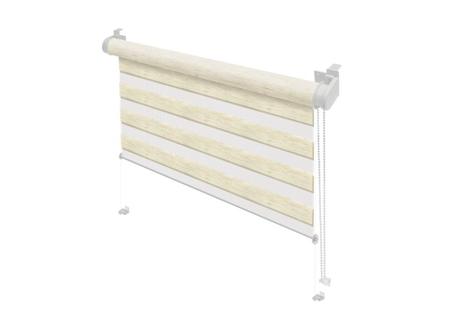 Zdjęcie: Roleta Mini Zebra Z-740 silvalin natur 65x215 cm GARDINIA