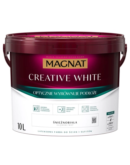 Zdjęcie: Farba Creative White 10L MAGNAT