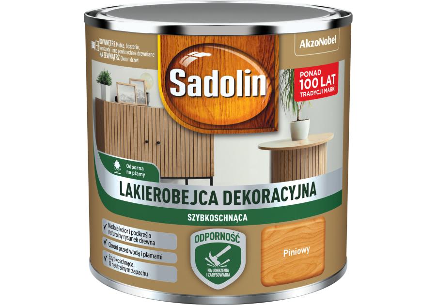 Zdjęcie: Lakierobejca dekoracyjna Piniowy 0,2 L SADOLIN