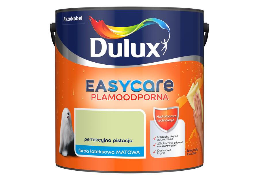 Zdjęcie: Farba do wnętrz EasyCare 2,5 L perfekcyjna pistacja DULUX