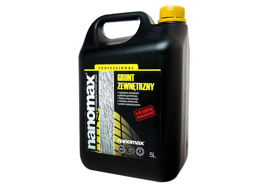 Zdjęcie: Grunt uniwersalny dynaMAX, zewnętrzny 1:10, 5 l  DNG1050Z DPM SOLID