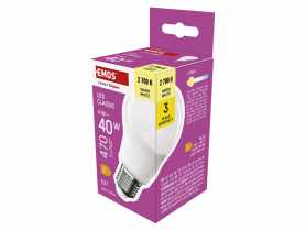 Żarówka LED Mini GLobe 4,2 W 470 lm E27 światło ciepłe EMOS