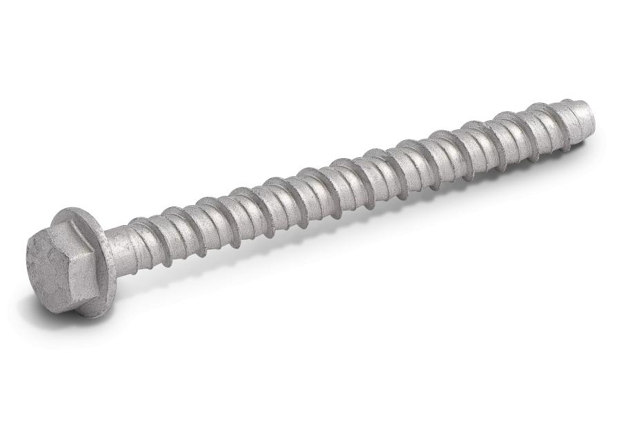 Zdjęcie: Wkręt do betonu ocynk galwaniczny łeb heksagonalny podkładka R-LX-HF-ZP 8x120 mm 50 sztuk RAWLPLUG