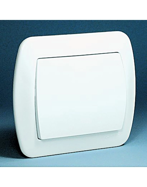 Zdjęcie: Włącznik pojedynczy AW1 biały ECOLINE