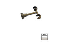 Zdjęcie: Wspornik podwójny Zeus fi 19 mm/19mm sufit nikiel KARWEL