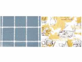 Obrus kuchenny z podbiciem 130x180 cm RAVI