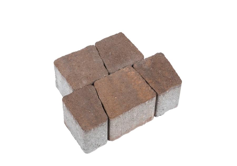 Zdjęcie: Kostka brukowa Carmino 6 cm hawaii brązowo-pomarańczowy POLBRUK
