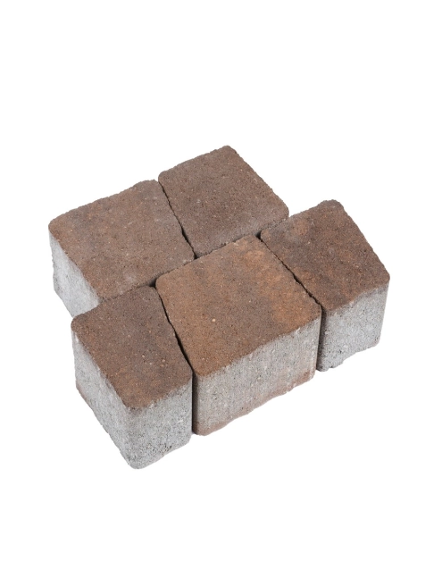 Zdjęcie: Kostka brukowa Carmino 6 cm hawaii brązowo-pomarańczowy POLBRUK