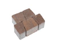 Zdjęcie: Kostka brukowa Carmino 6 cm hawaii brązowo-pomarańczowy POLBRUK