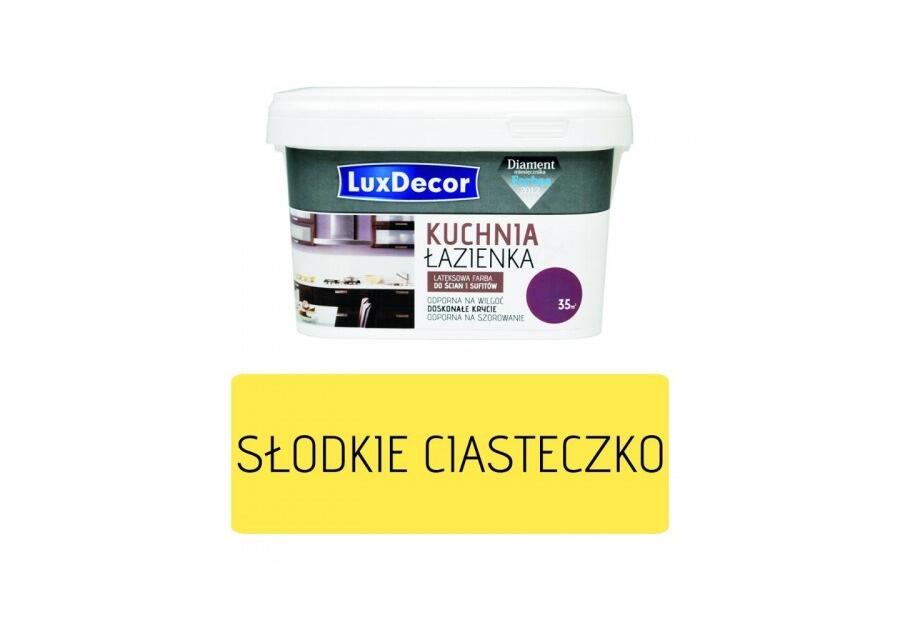 Zdjęcie: Farba Kuchnia i Łazienka słodkie ciasteczko 2,5 L LUXDECOR