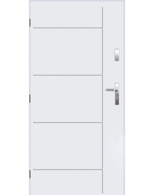 Zdjęcie: Drzwi zewnętrzne detroit biały 80l komplet PANTOR