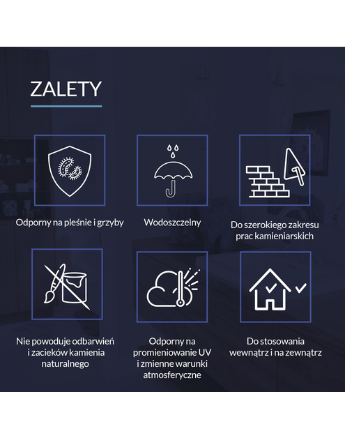 Zdjęcie: Silikon do marmuru i kamienia bezbarwny 280 ml TYTAN PROFESSIONAL