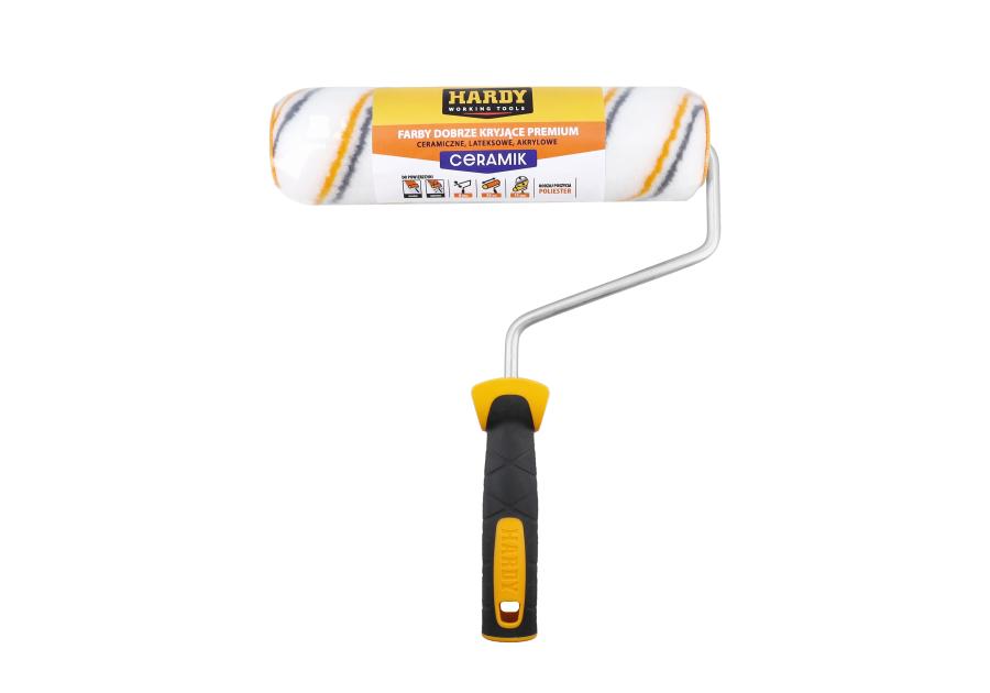 Zdjęcie: Wałek malarski Ceramik z rączką 2K - 25 cm HARDY