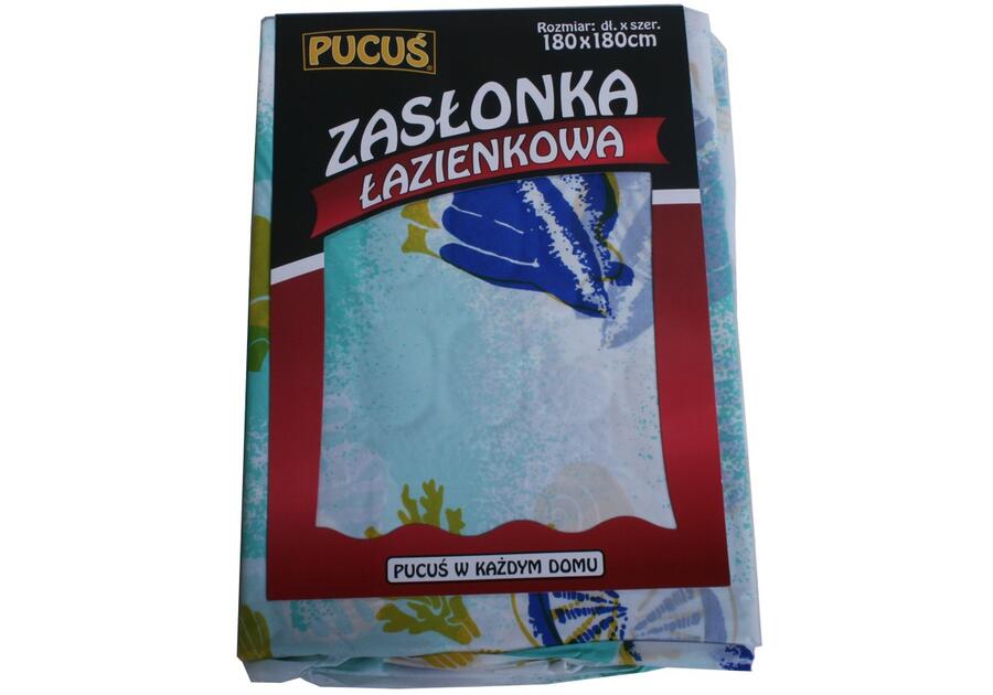Zdjęcie: Zasłonka prysznicowa PE 180x180 cm PUCUŚ