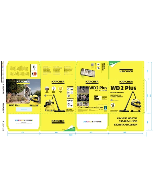 Zdjęcie: Odkurzacz uniwersalny WD 2 Plus V-12/4/18 1.628-000.0 KARCHER