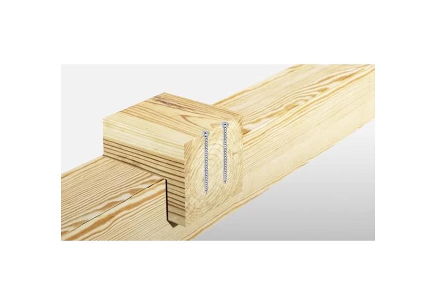 Zdjęcie: Wkręty konstrukcyjne z pełnym gwintem i łbem stożkowym 5,0x50 mm, 500 sztuk RAWLPLUG