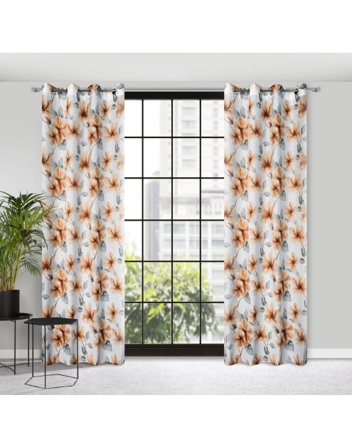 Zdjęcie: Zasłona gotowa Sofia 140x250 cm biały EUROFIRANY