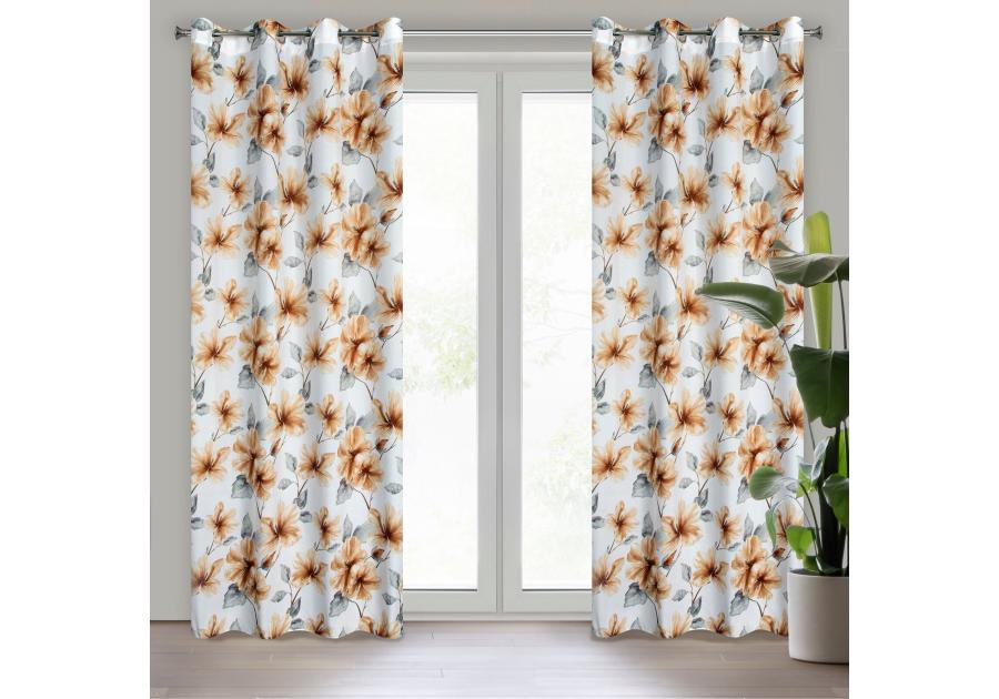 Zdjęcie: Zasłona gotowa Sofia 140x250 cm biały EUROFIRANY