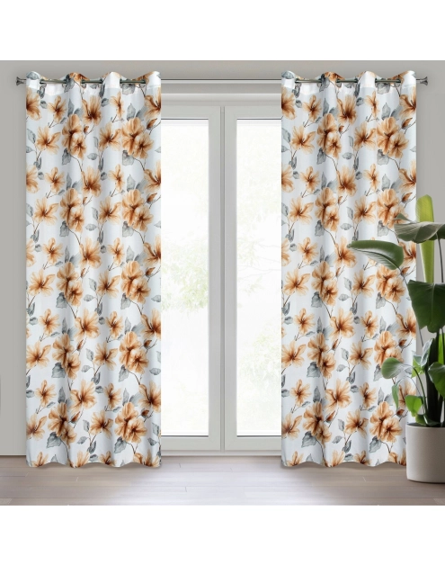 Zdjęcie: Zasłona gotowa Sofia 140x250 cm biały EUROFIRANY