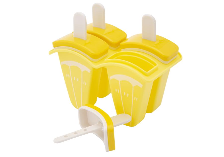 Zdjęcie: Komplet 4 foremek do lodów cytryna 13x7x11 cm ALTOM DESIGN