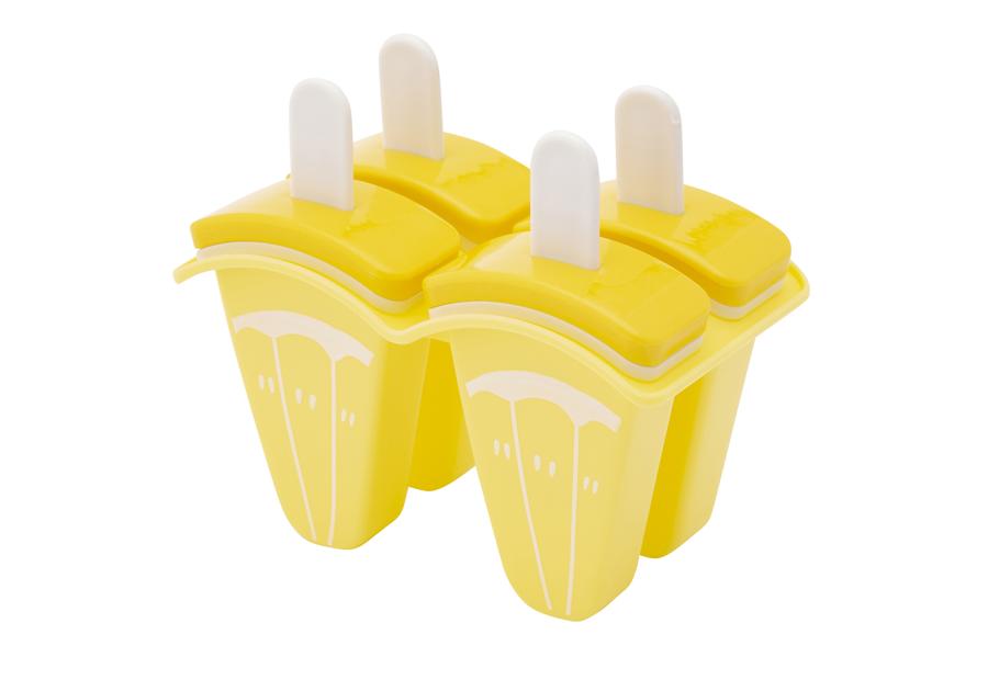 Zdjęcie: Komplet 4 foremek do lodów cytryna 13x7x11 cm ALTOM DESIGN