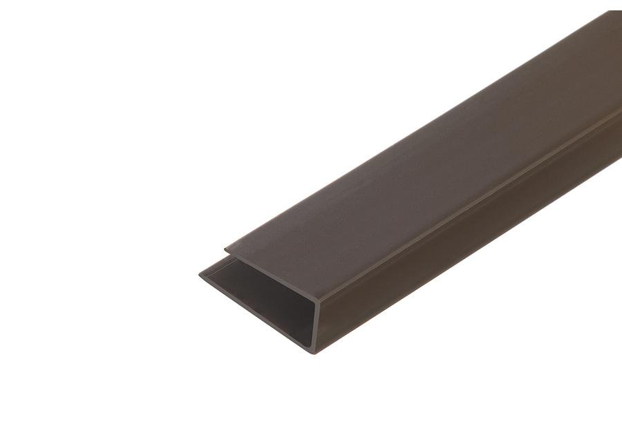 Zdjęcie: Listwa startowa do paneli ściennych PVC 3 m brązowa CEZAR