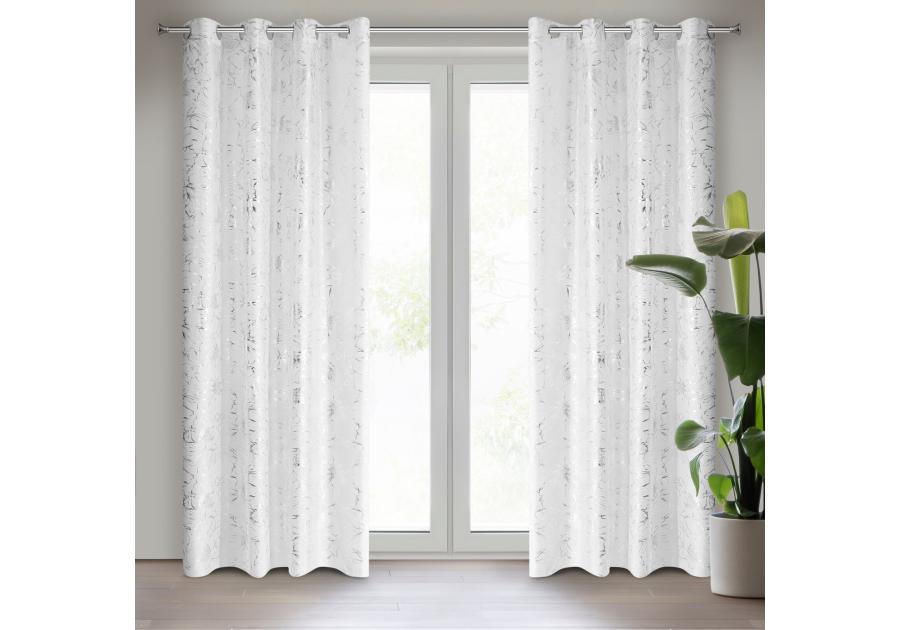 Zdjęcie: Firana gotowa Feza 140 x 250 cm biały EUROFIRANY