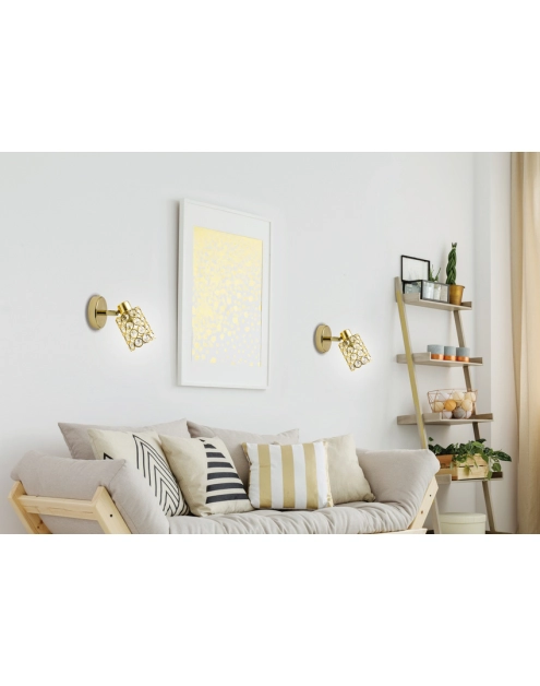 Zdjęcie: Lampa ścienna York 1X40 W G9 mosiądz CANDELLUX