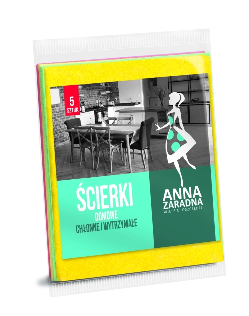 Zdjęcie: Ścierki domowe 5 szt. ANNA ZARADNA
