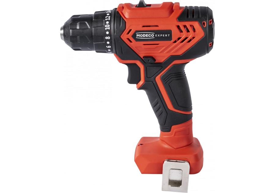Zdjęcie: Wiertarko-wkrętarka 18 V, 28 Nm bez akumulatorów i ładowarki MODECO EXPERT