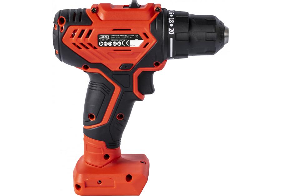 Zdjęcie: Wiertarko-wkrętarka 18 V, 28 Nm bez akumulatorów i ładowarki MODECO EXPERT