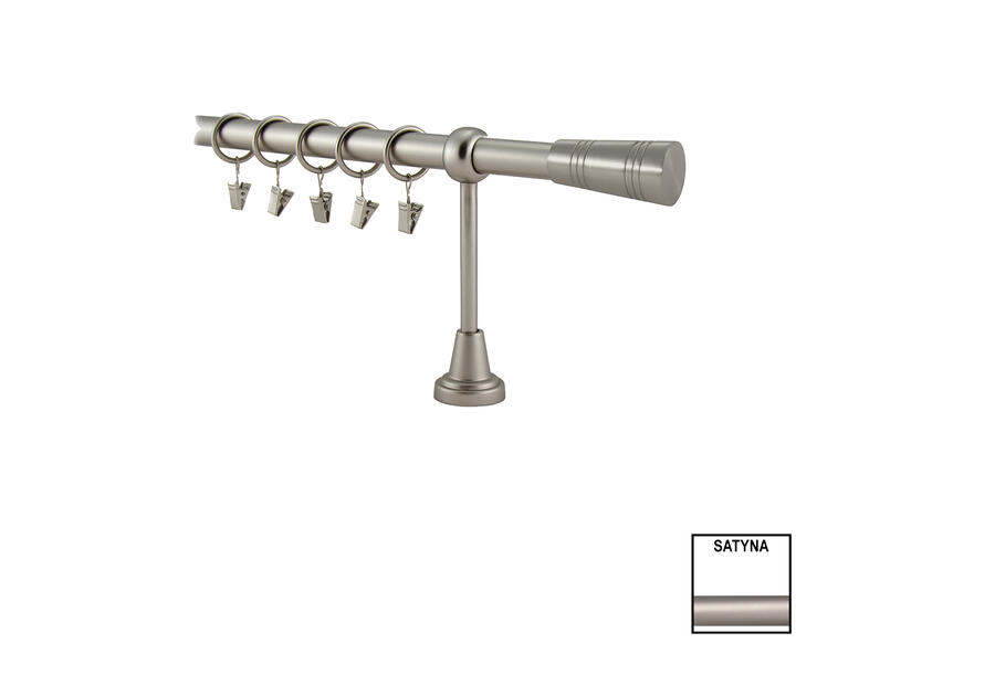 Zdjęcie: Karnisz podwójny Valentina fi 19 mm - 200 cm cono złoto KARWEL