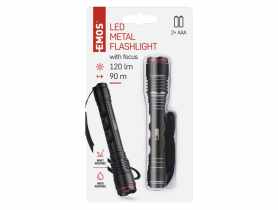 Latarka metalowa LED 120 lm 2xAAA z zoomem EMOS