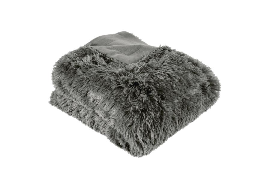 Zdjęcie: Narzuta Lettie 70x140 cm stalowa EUROFIRANY