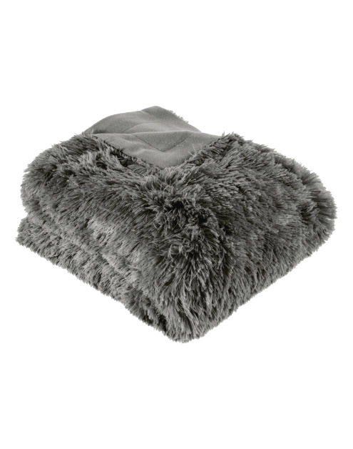 Zdjęcie: Narzuta Lettie 70x140 cm stalowa EUROFIRANY