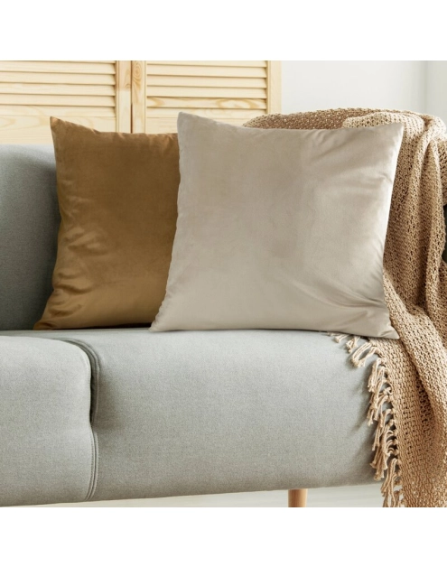 Zdjęcie: Poszewka Gaja musztardowa 45x45cm EUROFIRANY