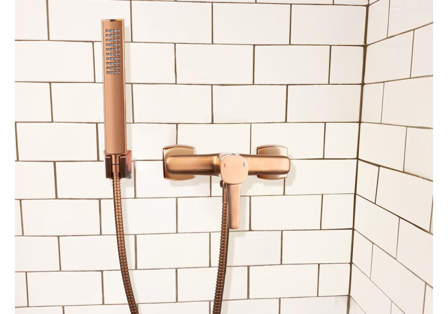 Zdjęcie: Bateria natryskowa Glamour miedź INVENA
