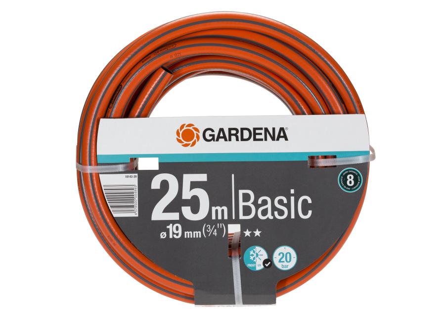 Zdjęcie: Wąż ogrodowy Basic 3/4", 25 m GARDENA