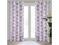 Zdjęcie: Zasłona gotowa Bella 140x250 cm ciemnoróżowy EUROFIRANY