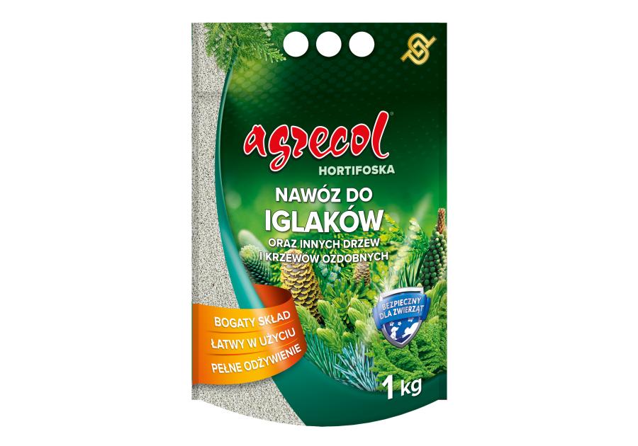 Zdjęcie: Nawóz do iglaków Hortifoska 1 kg AGRECOL