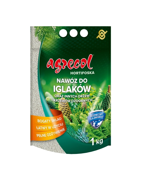Zdjęcie: Nawóz do iglaków Hortifoska 1 kg AGRECOL