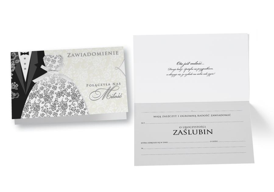 Zdjęcie: Zawiadomienie PMZ-029 Ślub KUKARTKA