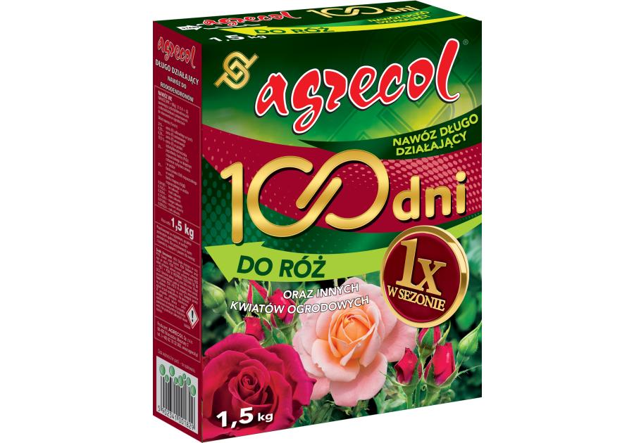 Zdjęcie: Nawóz do róż 100 dni 1,5 kg AGRECOL