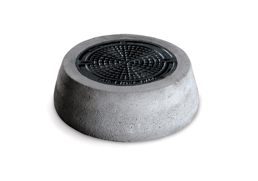 Zdjęcie: Stożek beton z pokrywą żel 400 PIPELIFE