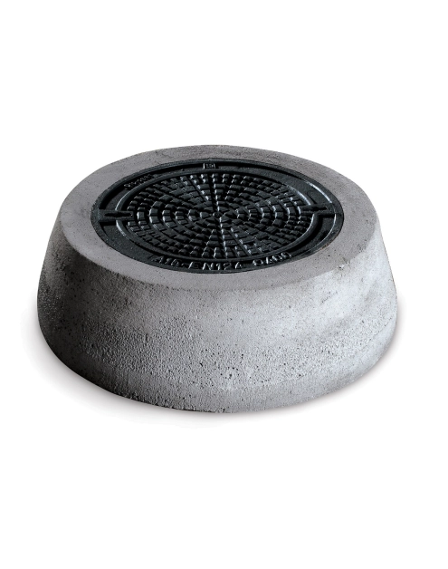 Zdjęcie: Stożek beton z pokrywą żel 400 PIPELIFE