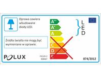 Zdjęcie: Listwa LED  Ficudi WE17502 2x6W biała POLUX