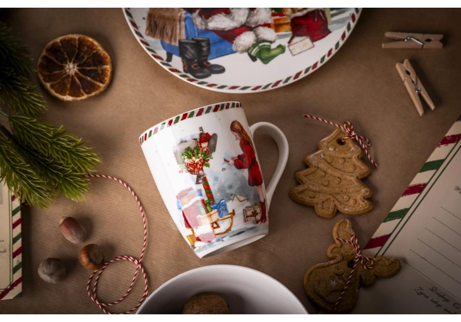 Zdjęcie: Kubek baryłka 350 ml List do Mikołaja dekoracja A ALTOM DESIGN