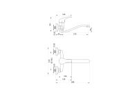 Zdjęcie: Bateria zlewozmywakowa Joker ścienna HYDROLAND