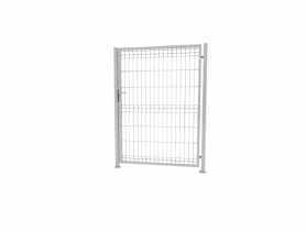 Furtka 3D 100x153 cm lewa ocynk komplet BETAFENCE