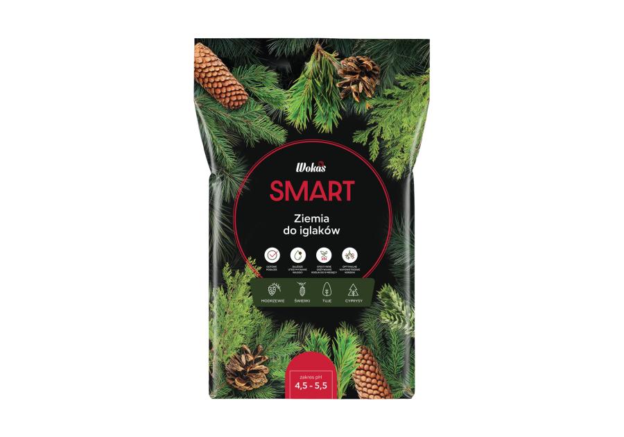 Zdjęcie: Ziemia do iglaków 20 L WOKAS SMART